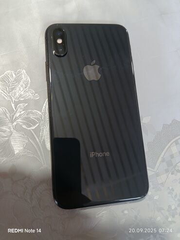 redmi watch 3 бишкек: IPhone Xs, Б/у, 64 ГБ, Space Gray, Кабель