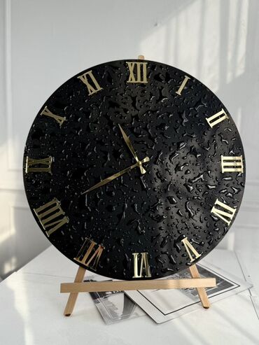 набор инструментов force 142 предмета бишкек: Настенные часы Rain в современном стиле (50x50см) - Настенные часы