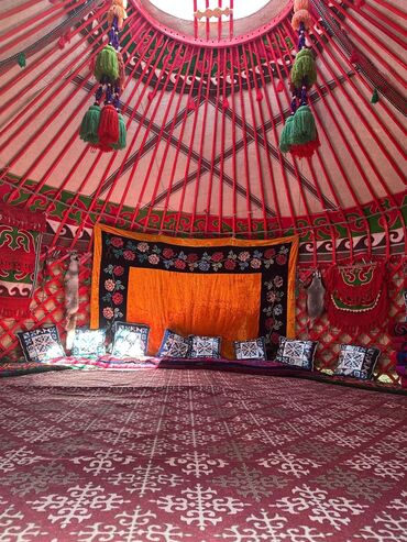 Аренда юрт: Аренда юрты, Каркас Деревянный, 75 баш, С полом, Стол at lalafo.kg — 8 Аренда юрт: Аренда юрты, Каркас Деревянный, 75 баш, С полом, Стол — 8