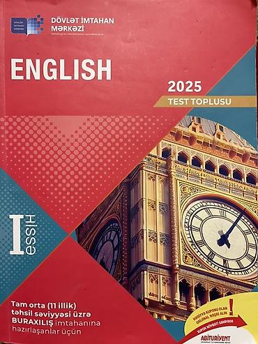 İngilis dili Testlər 11-ci sinif, DİM, 1-ci hissə
