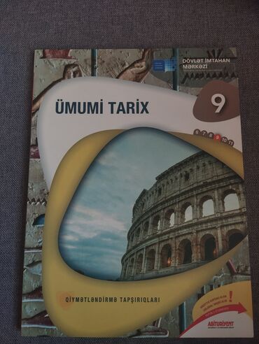 6 ci sinif ümumi tarix testləri: Ümumi Tarix sinif testi 9cu sinif 2 ədəd (biri 4 manatdan)