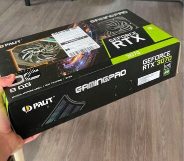 видеокарта rtx 3070: Видео карта, Колдонулган, Palit, GeForce RTX, 8 ГБ, ПК үчүн