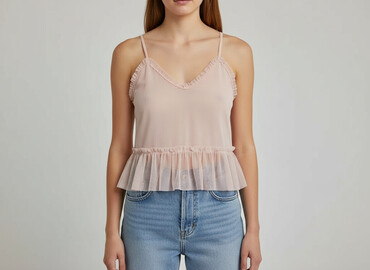 t shirty ciao różowe: H&M, Топ жіночий, розмір M