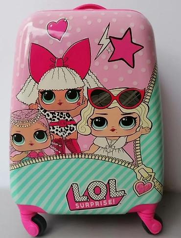Rančevi, torbe i koferi: Dečji kofer na točkiće – LOL Surprise motiv - Tvrdi kofer sa sjajnom — 7