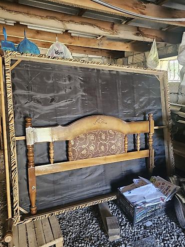 İşlənmiş, İkinəfərlik çarpayı, Bazasız, Matrassız, Siyirməsiz