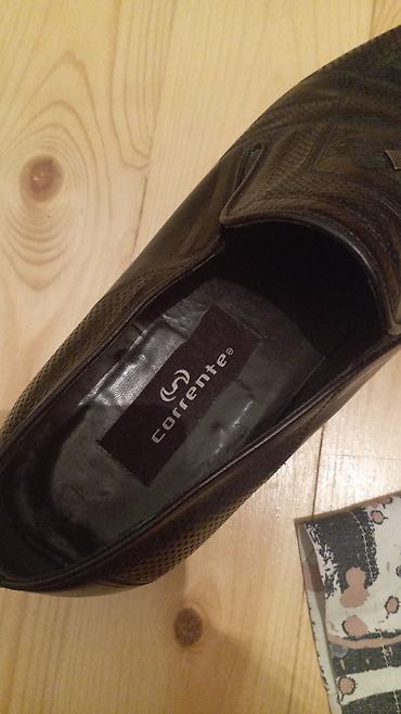 ayaqqabı 42: Məhsul: Corrente kişi dəri loaferləri - Rəng: Qara - Model: Slip-on — 3