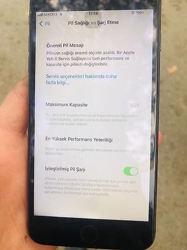 Apple iPhone: IPhone 8 Plus, 64 GB, Jet Black, Barmaq izi — 11