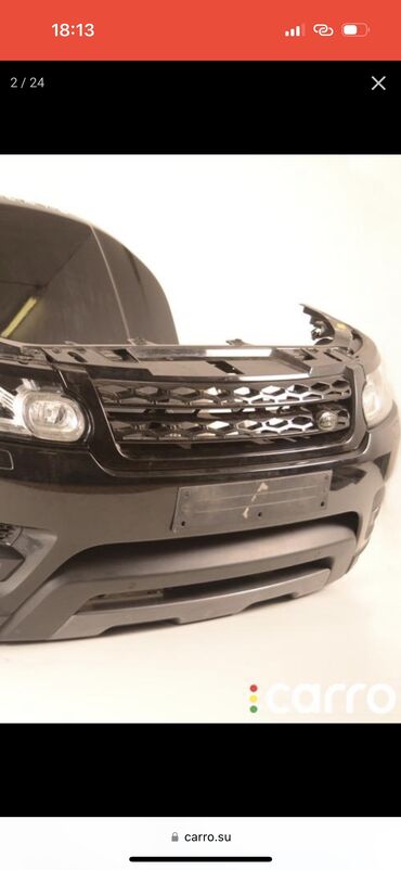 range rover sport: Ön, Land Rover Range Rover Sport, 2013 il, Orijinal, ABŞ, İşlənmiş