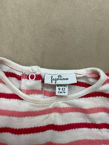 Futbolkalar: Futbolka, Qız üçün, 3 - 6 ay, Benetton — 14