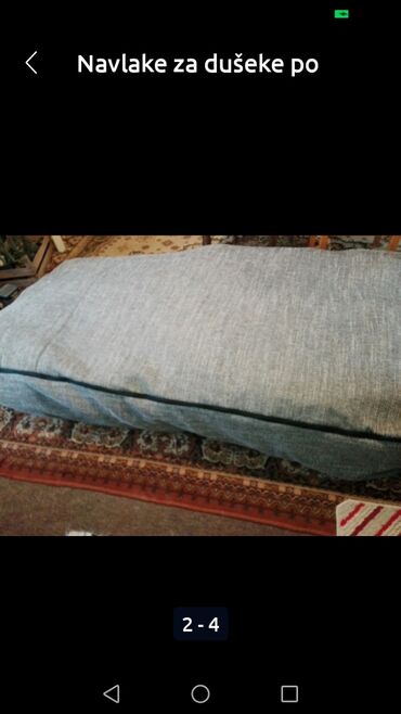 Ostali proizvodi za kuću: Nasloni sedišta za klupe podmetači jastučnice dezen po izboru šaljem — 2