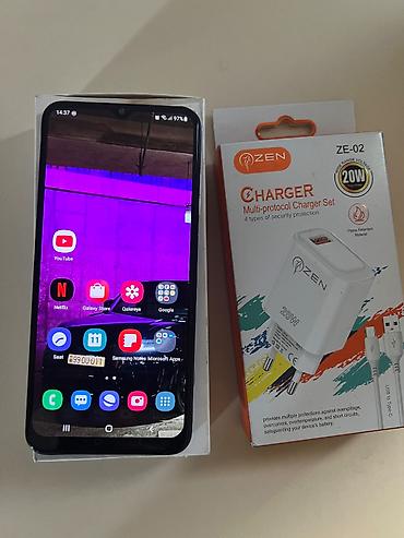 samsung galaxy tab a: Samsung Galaxy A02 S, 32 ГБ, цвет - Голубой, Сенсорный — 2