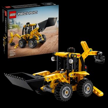 экскаваторы игрушки: Lego Technic 42197 Экскаватор-погрузчик🚜New 2025! рекомендованный