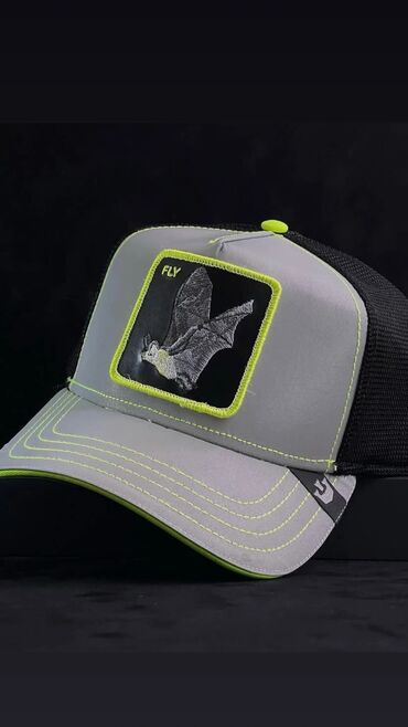 farmerke sa tregerima muske: Cap, color - Grey