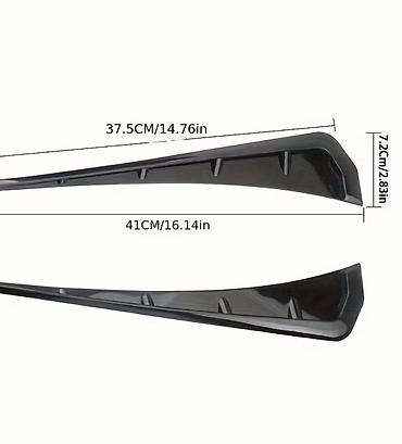 avtomobil aksesuarları: Avtomobil üçün dekorativ yan qanad hava çıxışı imitasiya paneli (2 — 2
