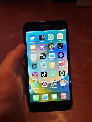 IPhone 8 Plus, 64 GB, Qara, Barmaq izi