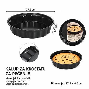 Peciva, pekarski proizvodi: KMT Lacei kalup za tortu od bundeve 2406117 - Brend: Kmt style - — 1
