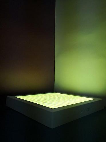 Rasveta: RGB Nadgradni panel 48w 30x30cm. Pogodan za atmosferu žurke — 2