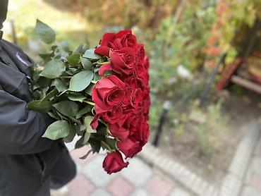 букет роза: 🌹 Продаю 44 красные розы ❤️ 💐 Красивый букет из 44 красных роз — — 1