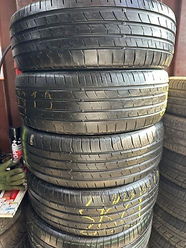 Шины 225 / 55 / R 19, Лето, Б/у, Комплект, Легковые, Корея, Nexen