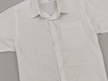 bluzka z krótkim rękawem biała: Shirt 9 years, condition - Very good, pattern - Monochromatic, color - White