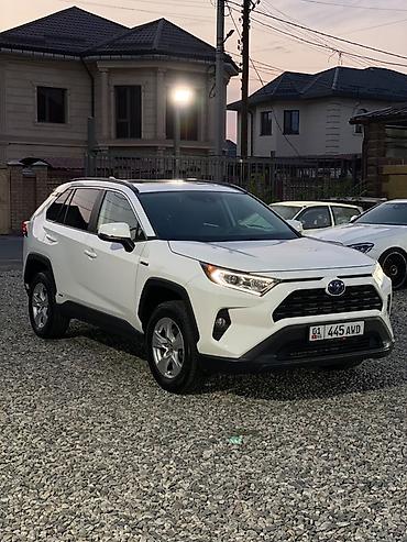 range rover evoque: Toyota RAV4: 2019 г., 2.5 л, Автомат, Гибрид, Кроссовер — 2