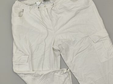 elegancki komplet spodnie i bluzki: Spodnie 3/4 Damskie, 4XL, stan - Dobry