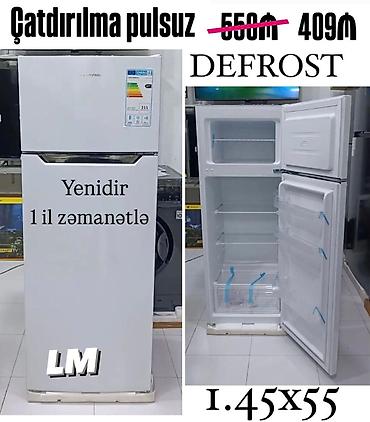 Soyuducu avadanlığı: *Hoffmann/ DeFrost soyuducu* Qiymət : *409₼* Təzə və upakovkada — 1