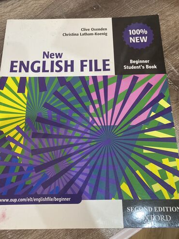 oruc musayev ingilis dilinin qrammatikasi: English file beginner seviyye. Az işlenilib