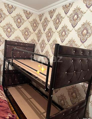 matras demiri: İkimertebəli çarpayı - Metal karkaslı, möhkəm konstruksiya - Üst və — 1