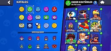 təsbeh mağazası: Brawl Stars hesabı – geniş kostyum kataloqu və yüksək trofeylər — 2