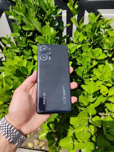 Poco: Poco F5, 256 GB, rəng - Qara, Barmaq izi, Face ID