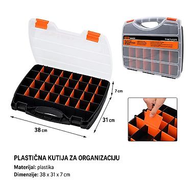 KMT Plastična kutija za alat 9361058-A Praktičan organizer za alat