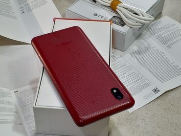 Samsung: Samsung Galaxy A01, 16 GB, rəng - Qırmızı, Zəmanət, Düyməli, Sensor — 13