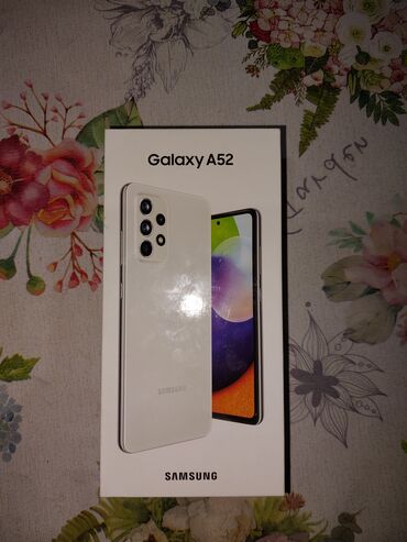 телефон самсунг с 9: Samsung Galaxy A52, Б/у, 256 ГБ, цвет - Белый, 2 SIM