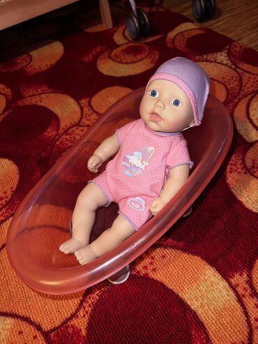 детские кукла: Кукла Baby Annabell с ванночкой