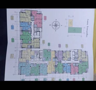Продажа квартир: 1 комната, 44 м², Элитка, 7 этаж, ПСО (под самоотделку)