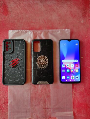 телефон раскладушка fly: Redmi 9T, 128 GB, rəng - Qara, Barmaq izi, İki sim kartlı, Face ID