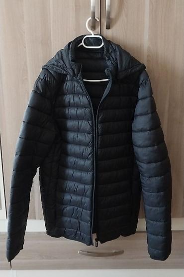 pencek turkce: Qara yüngül şişmə qış gödəkçəsi - Rəng: qara - Model: şişmə/quilted - — 1