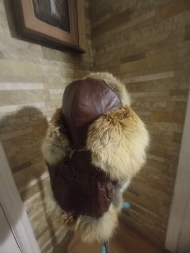 Шапки: Шапка, Ушанка, Натуральная кожа, Зима, С помпоном — 8