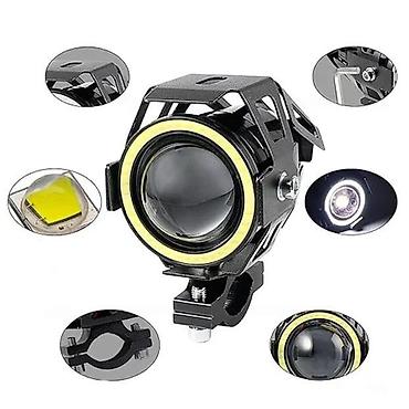Auto delovi, gume i tjuning: Led far projektor za motor angel eyes - 2 komada. Led far projektor za — 6