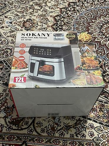 12 c: Аэрогриль Sokany Healthy Air Fryer SK-10104 - Объём: 12 л — подходит — 1