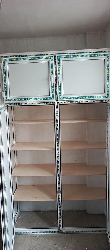 plastik dolab: PVC materialdan hazırlanmış balkon/eyvan üçün saxlama dolabı - — 1
