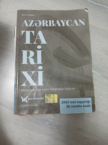 İdman və istirahət: Məhsul: Abituriyentlər üçün tarix tapşırıqları topluları
