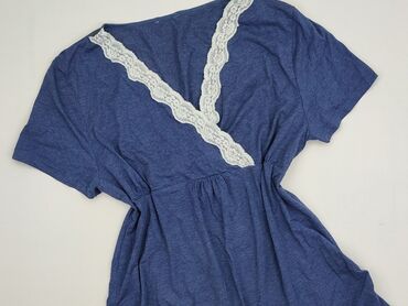 bluzki z koronką plus size: Bluzka damska, rozmiar L