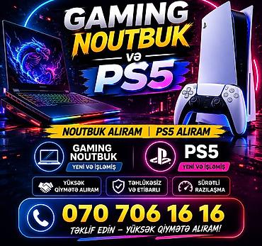 ps5 oyunlar satilir: ƏN YUKSƏK QİYMƏTE NOUTBUK PS5 ALİRAM TEKLİF EDİN YENİ VE İŞLƏMİŞ — 1