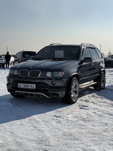 BMW: BMW X5: 2002 г., 4.4 л, Автомат, Бензин, Внедорожник