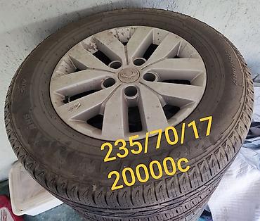 полики соренто: Колеса в сборе 165 / 80 / R 17, Лето, Б/у, Запаска, Легковые, Железные, отверстий - 5 — 5
