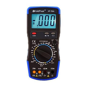 HoldPeak HP-760A Rəqəmsal Multimetr HoldPeak 760A dijital multimetre