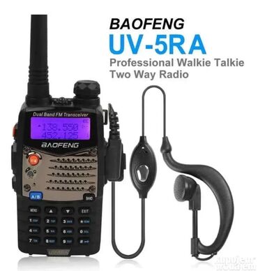 prsluci za lov: Baofeng UV 5RA Radio stanica Motorola GARANCIJA 2 GODINE