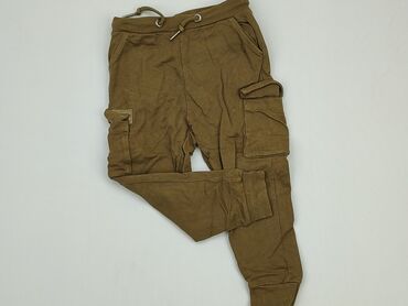 spodnie dresowe khaki: Sweatpants, 3-4 years, 104, condition - Very good